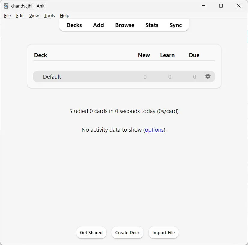 صفحه اصلی نرم‌افزار آنکلی دسکتاپ